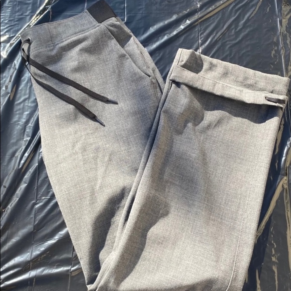 Athleta Midtown Pants Trousers Charcoal